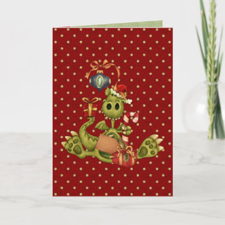 Yule Dragon Holiday Card