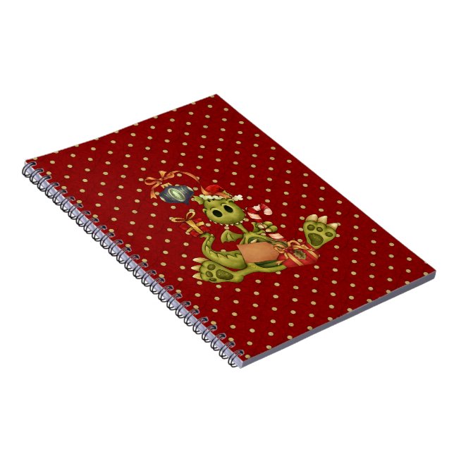 Yule Dragon Notebook (Right Side)