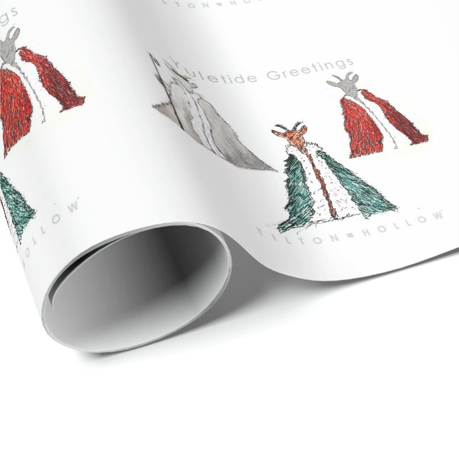Yule Goat Gift Wrap (Roll Corner)