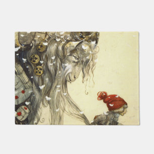 Yule Goat John Bauer Doormat