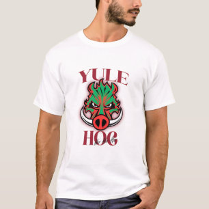 Yule Hog Arkansas Razorback Christmas T-Shirt