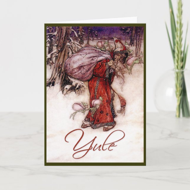 Yule Holiday Card (Front)