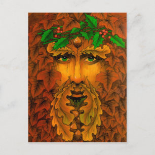 Yule King Postcard