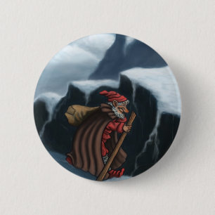 yule lad mountains 6 cm round badge