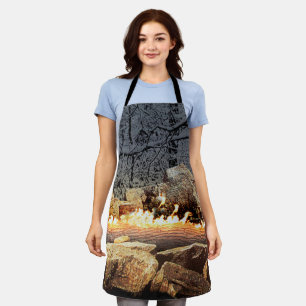 Yule Log Apron