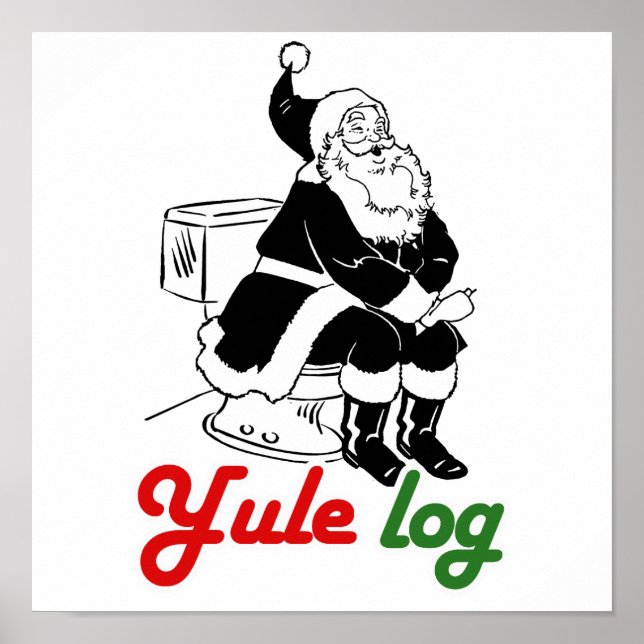 YULE LOG -.png Poster (Front)
