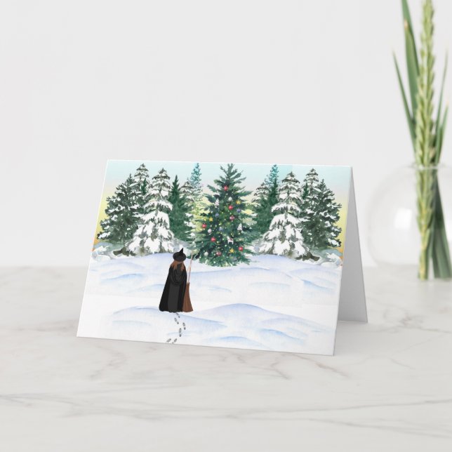 Yule Magick Greeting Card (Front)