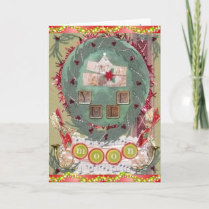 Yule Moon Card