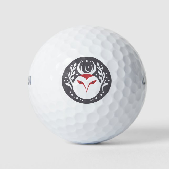 Yule Owl Golf Balls (Front)