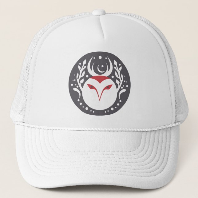 Yule Owl Trucker Hat (Front)