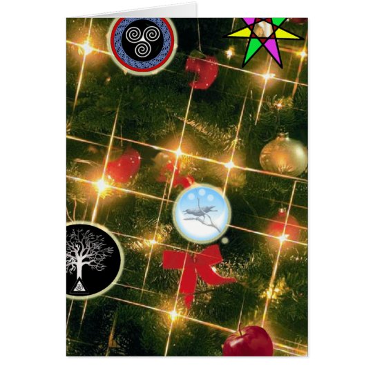 Yule - Shining Yule Card