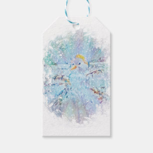 Yule Winter Snowman Gift Tags