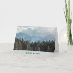 Yuletide Blessings Card
