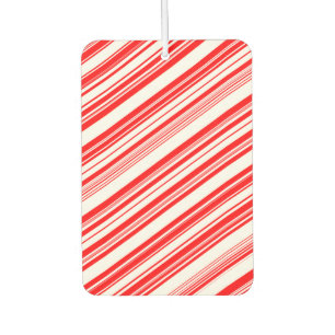 Yuletide Candy Cane for Sandra Car Air Freshener