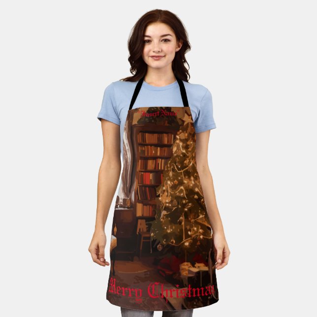 Yuletide Charm Apron (Worn)