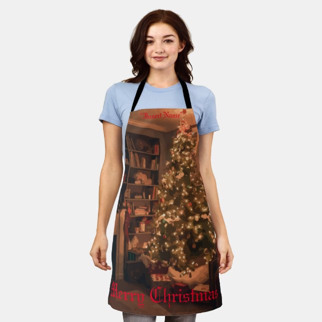 Yuletide Charm Apron (Worn)