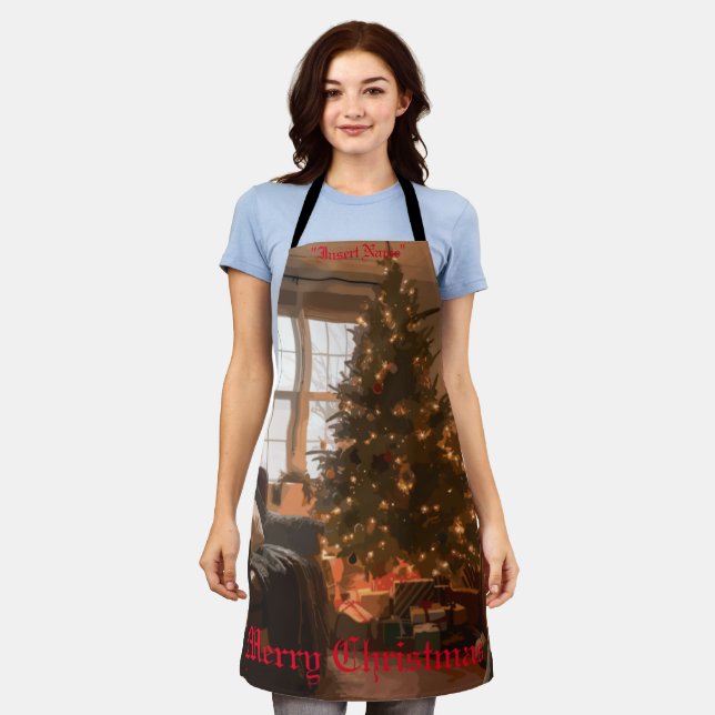 Yuletide Charm Apron (Worn)