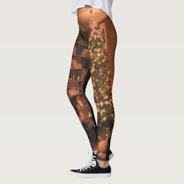 Yuletide Charm Leggings (Left)