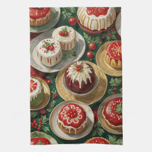 Yuletide Feast Tea Towel