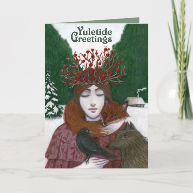 Yuletide Greeting Card  (Front)