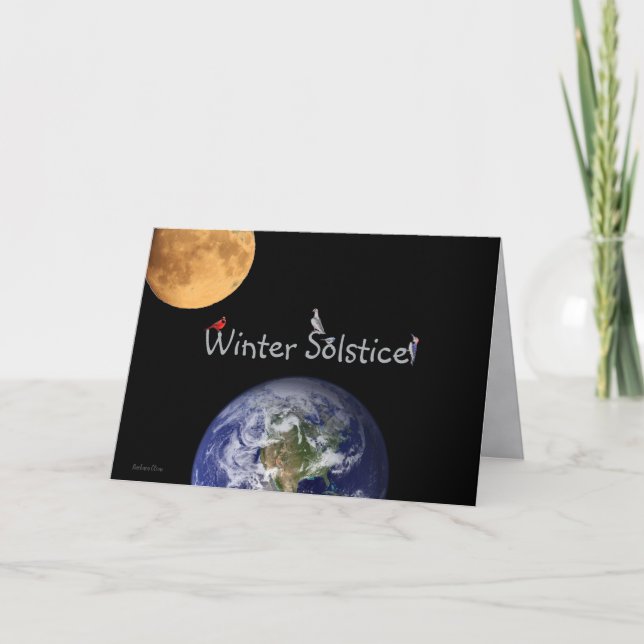 Yuletide Greetings-holiday/Christmas Holiday Card (Front)