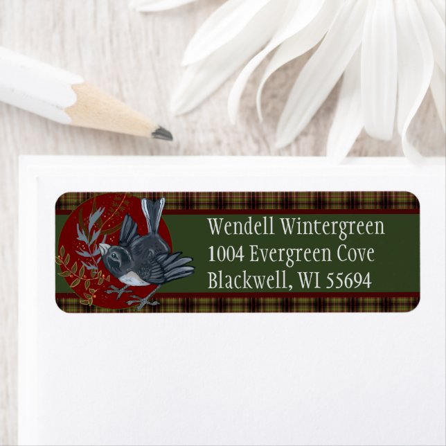 Yuletide Junco Bird   (Insitu)