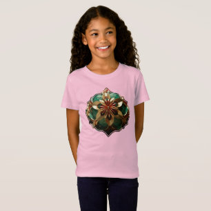 Yuletide Opulence: Golden Threads of Christmas T-Shirt