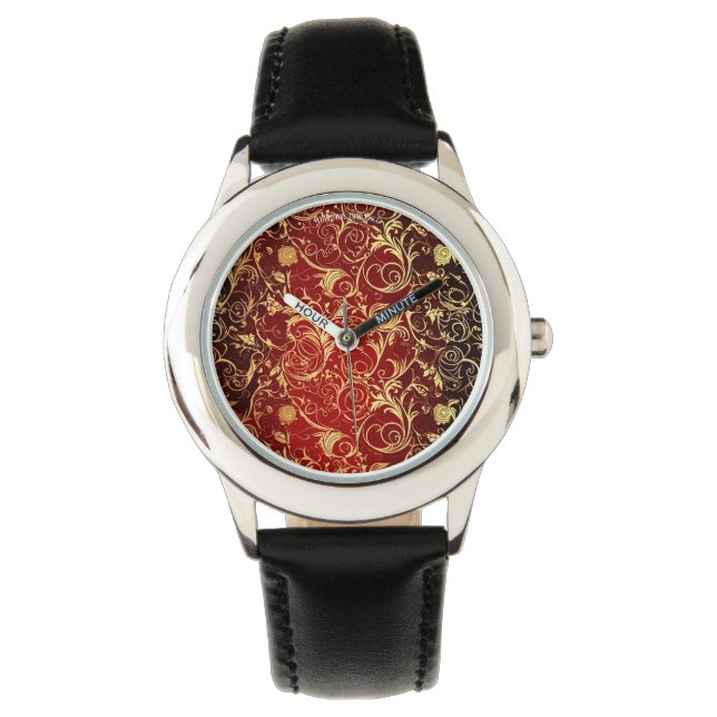 Yuletide Opulence: Golden Threads of Christmas Watch (Front)
