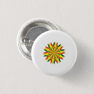 Yuletide Star Button