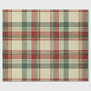 Yuletide Tartan Wrapping Paper