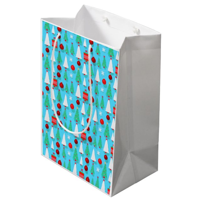 Yuletide Treasures gift bag (Back Angled)