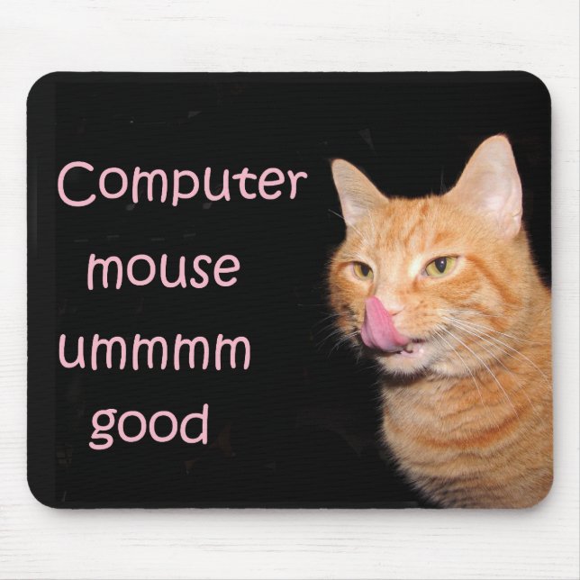 Yum mouse! mouse mat (Front)