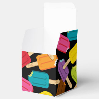 Yum! Popsicle Favour Box — Black
