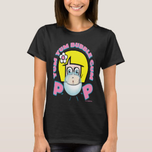 YUM YUM BUBBLE GUM GIRL BLOWING BUBBLE RETRO 90's  T-Shirt