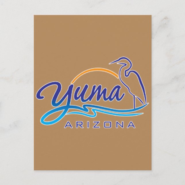 Yuma, Arizona Postcard (Front)