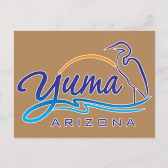 Yuma, Arizona Postcard (Front)