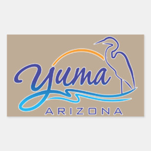 Yuma, Arizona Rectangular Sticker