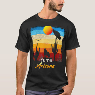 Yuma Arizona Vintage Coyote Sunset AZ Desert  T-Shirt
