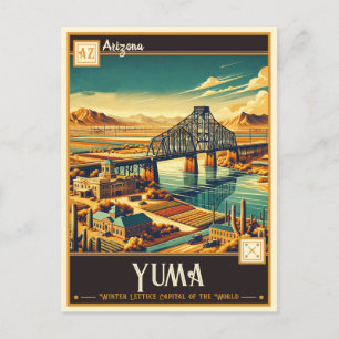 Yuma, Arizona   Vintage Postcard
