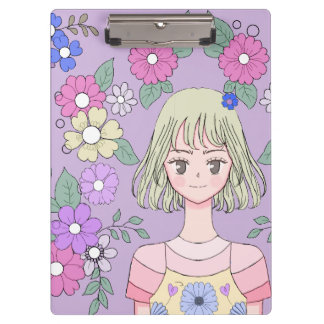 “Yume no Hana” notebook Clipboard