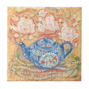 Yume Pot: Teatime Rhapsody Throw Pillow Tile