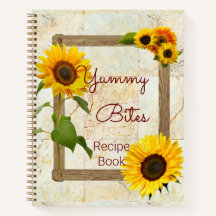 Yummy Bites Sunflower Marble Recipe Book