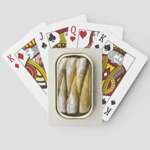 Yummy Canned Sardines Playing Cards