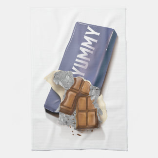 Yummy Chocolate Bar Tea Towel