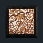 Yummy Christmas Holiday Gingerbread Cookies Gift Box<br><div class="desc">Yummy Christmas Holiday Gingerbread Cookies design for anyone who loves baking Christmas cookies.  Delicious looking treats. 


 Christmas cookies,  gingerbread cookies,  Christmas,  holidays,  Xmas,  Christmas cookie design,  cookie patterns,  Christmas cookie backgrounds</div>