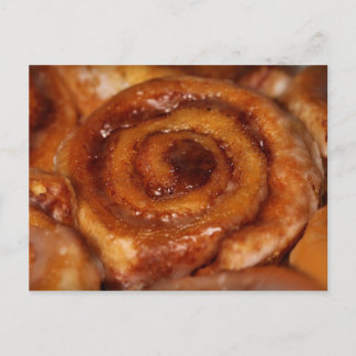 Yummy Cinnamon Roll Sticky Buns Bake Sale Invitation Postcard
