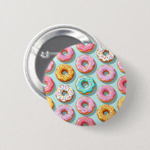 Yummy cream donuts blue
