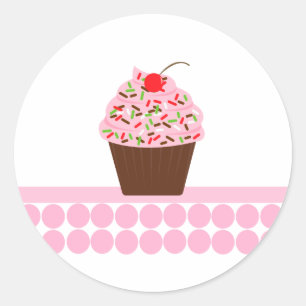 Yummy Cupcake Envelope Seals