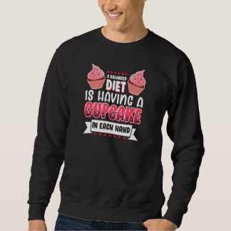 Yummy Cupcake Favorite Dessert Sweets Baking Pastr Sweatshirt