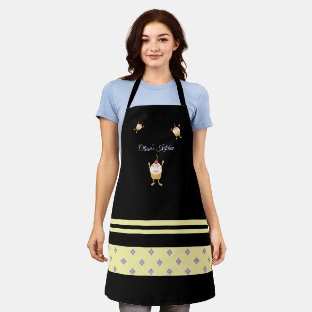Yummy cupcakes  apron (Worn)